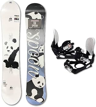 Amazon | スノーボード スノボー 板 SPOON CHARM パンダ 2024